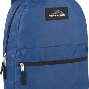 Trail maker Classic 17 Inch Backpack with Adjustable Padded Shoulder Straps